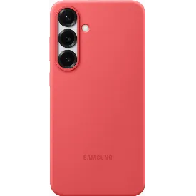 Чехол Samsung Silicone Case для Samsung Galaxy S25+, красный